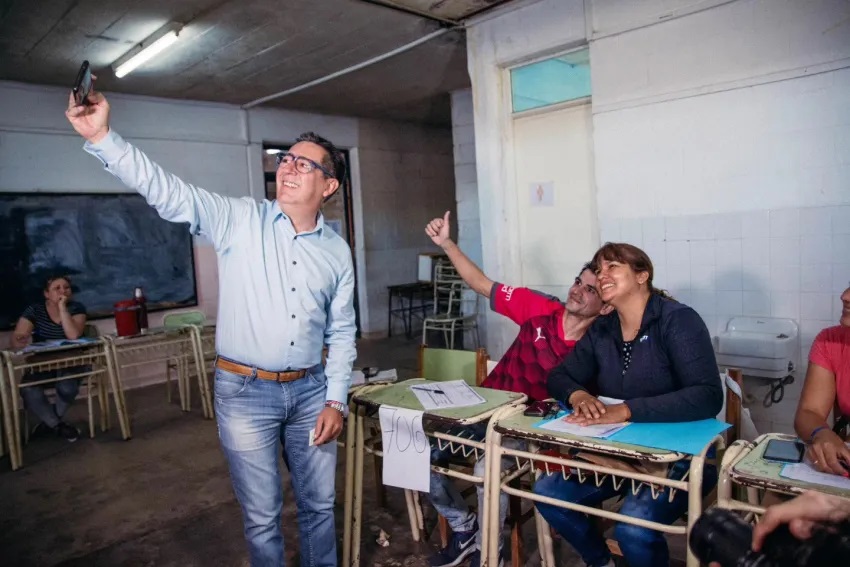 Gustavo Martínez emitió su voto: «Hoy va a haber sorpresa, el CER estará en la segunda vuelta»