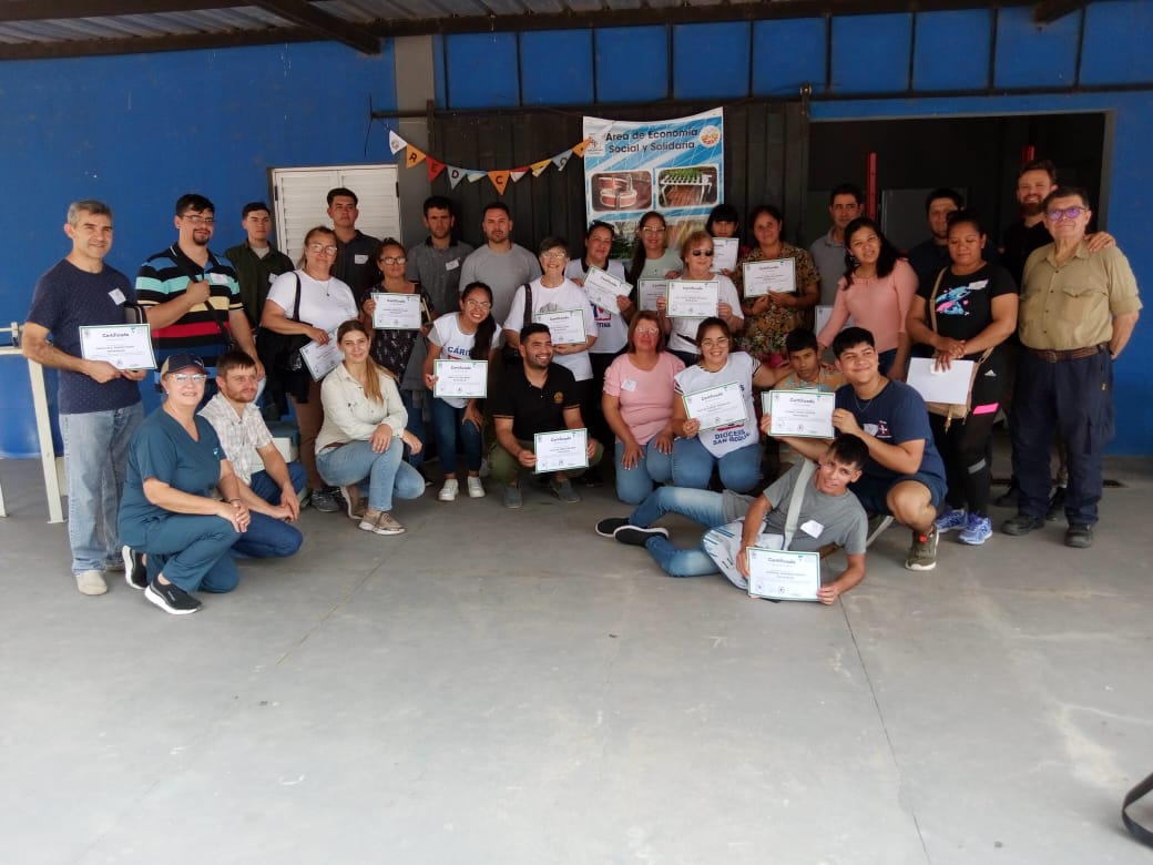 «UNCAUS y Cáritas realizaron una capacitación para pequeños productores.»