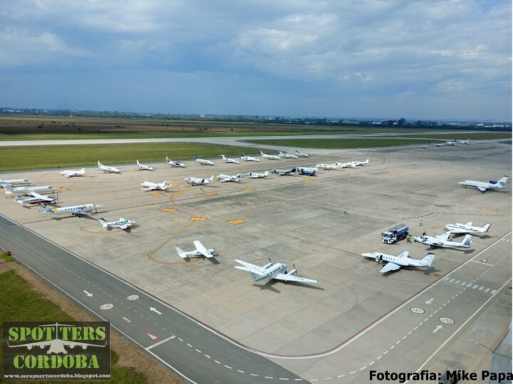 El clásico entre River y Boca abarrotó de aviones el aeropuerto de Córdoba